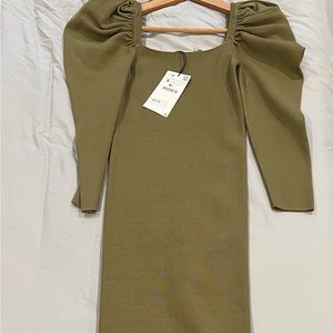 Zara Long Green Dress